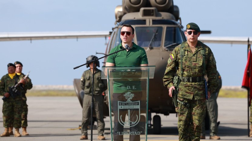 Representación de tribunales militares especializados dentro del sistema judicial ecuatoriano propuesto en el Plan Nacional de Seguridad Integral.