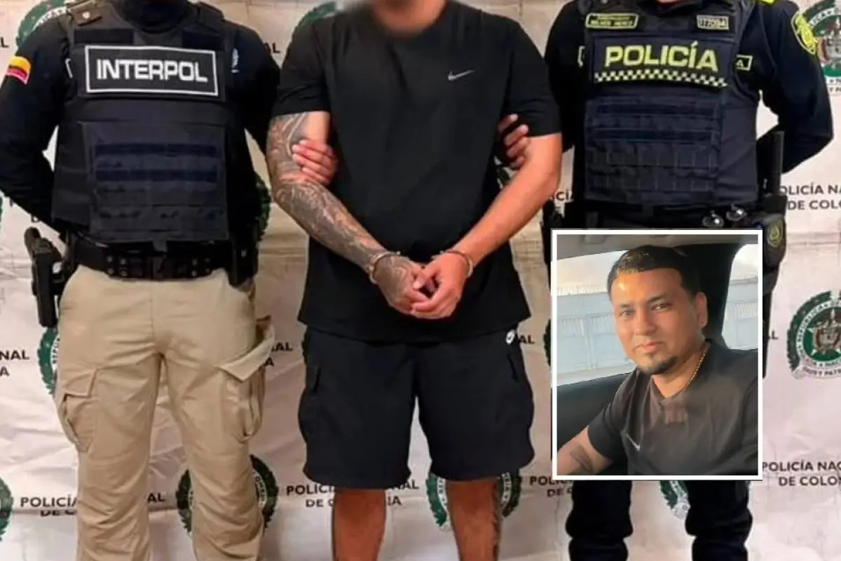Captura de alias Gato Negro durante un operativo realizado por autoridades de Ecuador y Colombia.