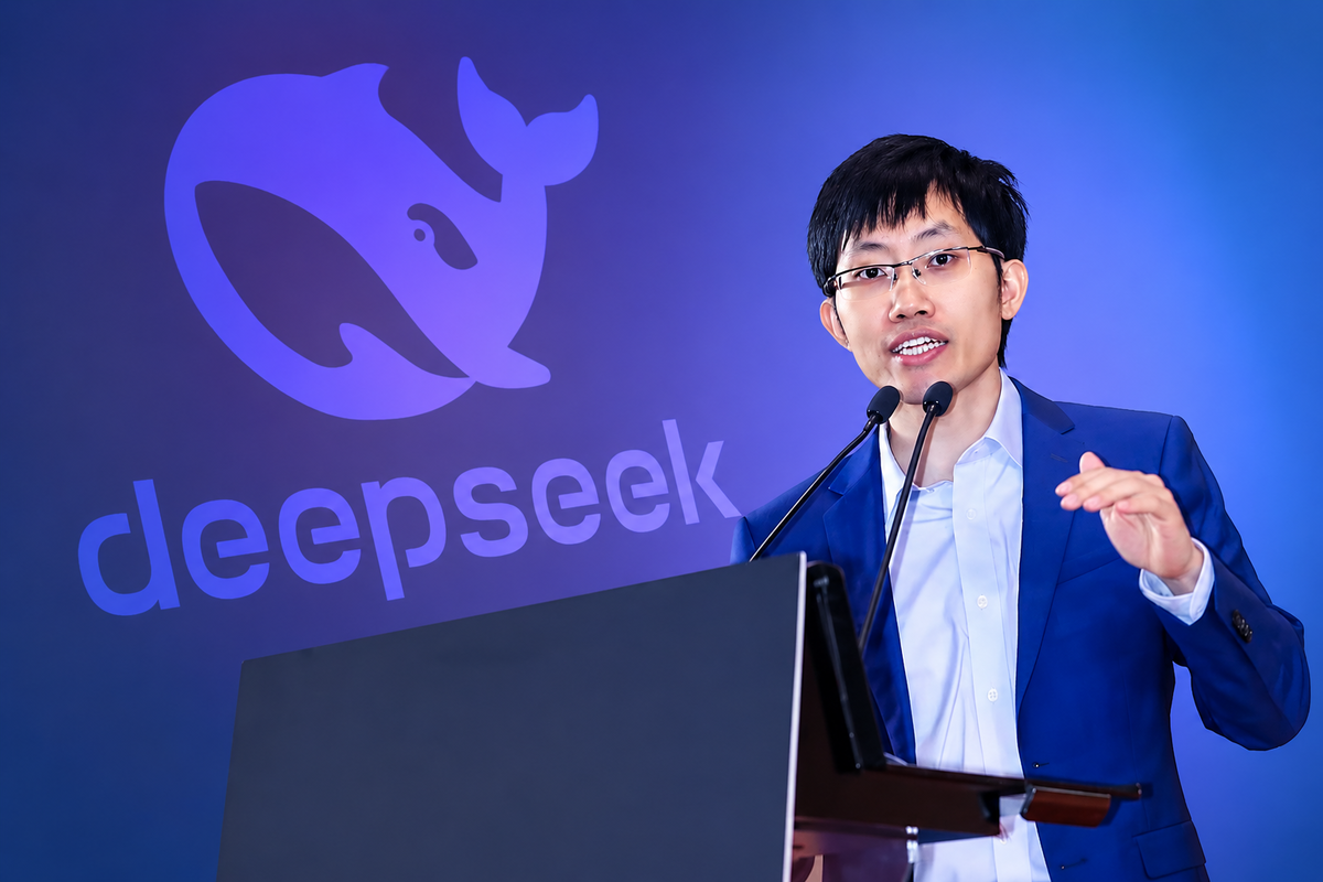 Reunión de ingenieros y científicos analizando la cultura laboral en DeepSeek.