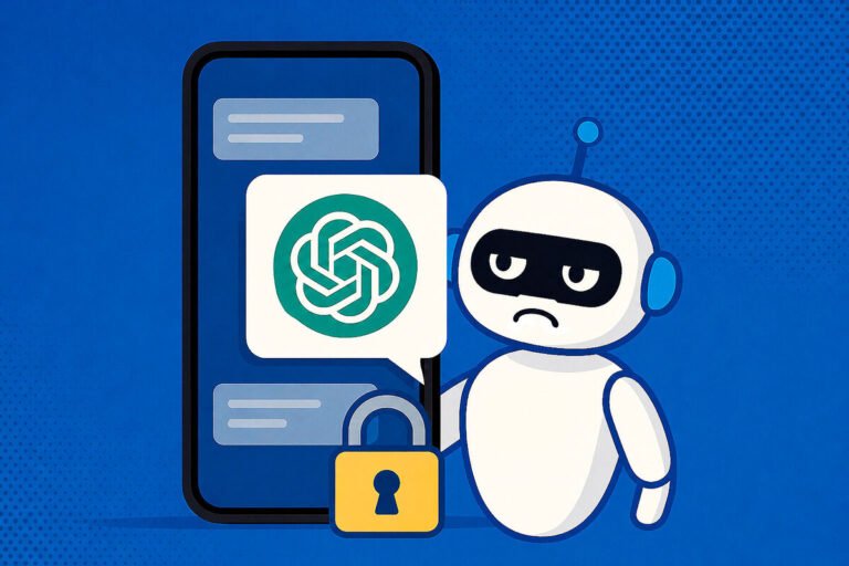 Interfaz gráfica en un dispositivo móvil mostrando los chats ilimitados en el plan gratuito de ChatGPT.