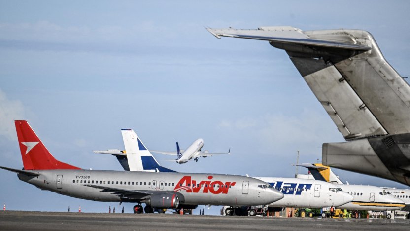 Instalaciones temporales del Aeropuerto de Maiquetía en Venezuela tras los trabajos de reconstrucción