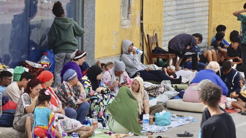 Despliegue de seguridad en el enclave donde **la crisis migratoria en Ceuta deja 72 muertos y miles de retornados a Marruecos