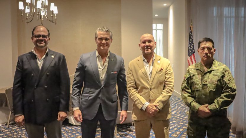 Reunion de autoridades sobre la cooperacion en seguridad con Estados Unidos
