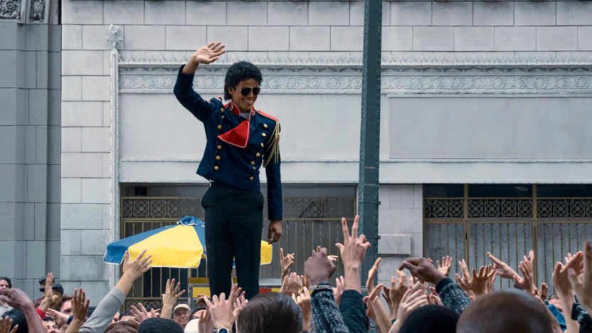 otograma de la cinta cinematográfica mostrando la caracterización que inspirará la secuela de la película biográfica de Michael Jackson.