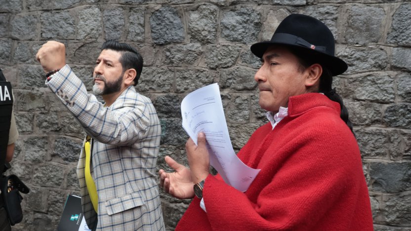 Pleno del Tribunal Contencioso Electoral sesiona para resolver el intento de revocatoria contra presidente Daniel Noboa