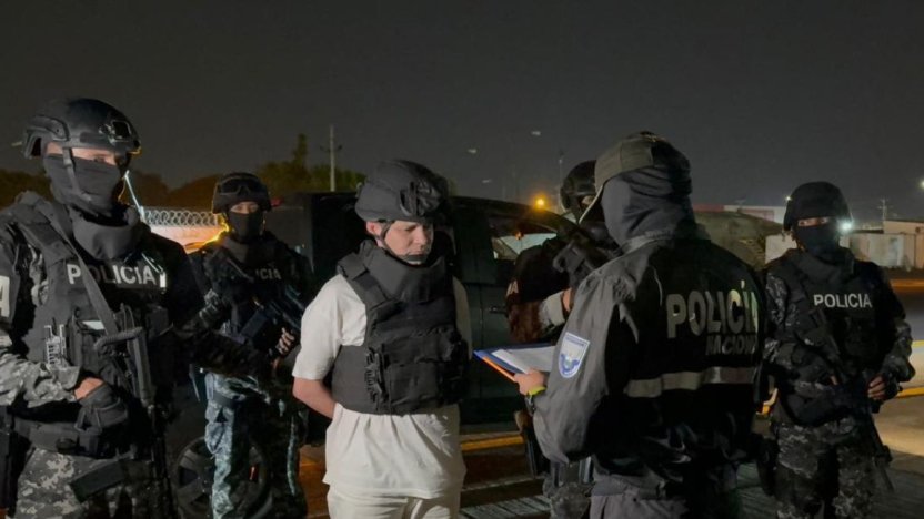 Instalaciones de la Corte Nacional de Justicia durante el desarrollo de la audiencia de juicio del caso Comandos de la Frontera