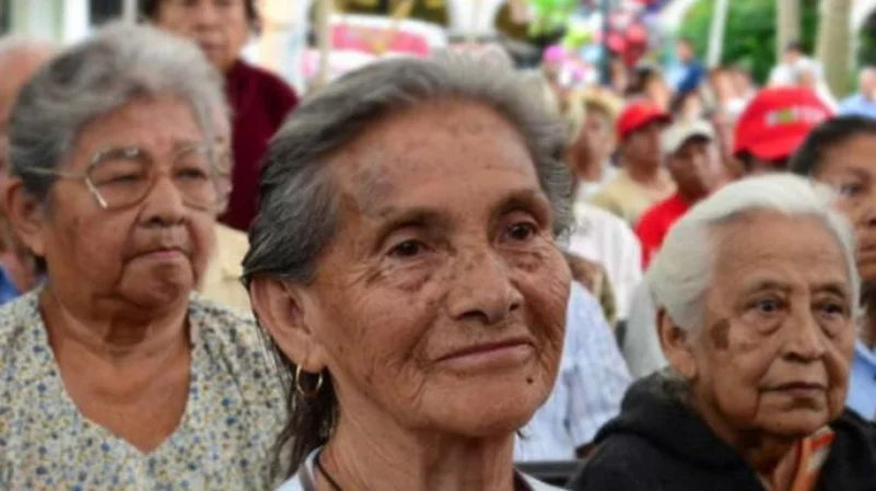 Adulto mayor analizando documentos sobre la prestación de jubilación en Ecuador