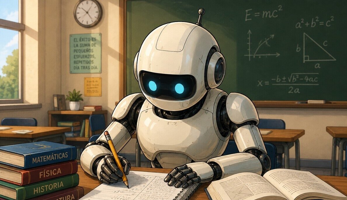 Selección de las mejores inteligencias artificiales para estudiantes en un entorno de aprendizaje.