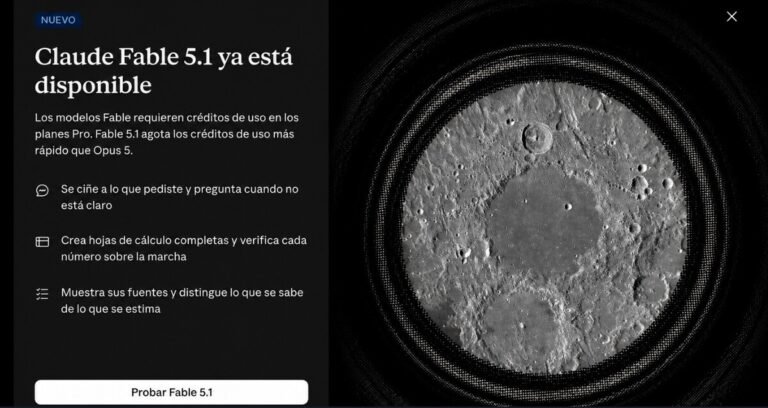 Actualización tecnológica y despliegue del modelo Claude Fable 5.1 de Anthropic.