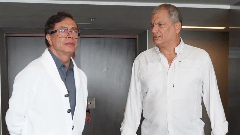 Gustavo Petro y Rafael Correa se reunieron en México para debatir sobre la integración progresista y plantear una nueva alianza antinarcotráfico regional.