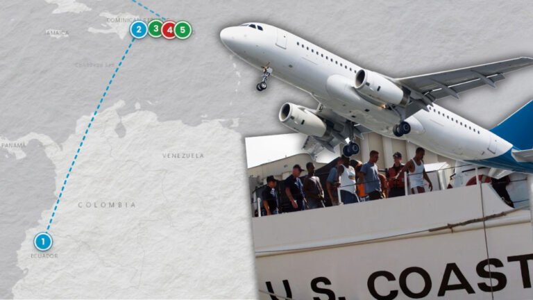 Ecuador, República Dominicana, Ruta dominicana, Migración irregular, Canal de la Mona, Ministerio del Interior, Puerto Rico, CBP, Yolas, Tráfico de personas
