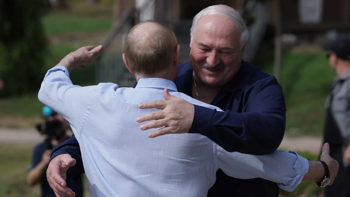 Alexander Lukashenko y Vladimir Putin consolidan su alianza militar y política