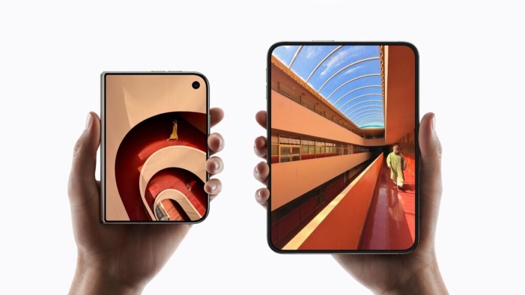 Presentación oficial del nuevo iPhone Duo plegable de Apple en Cupertino