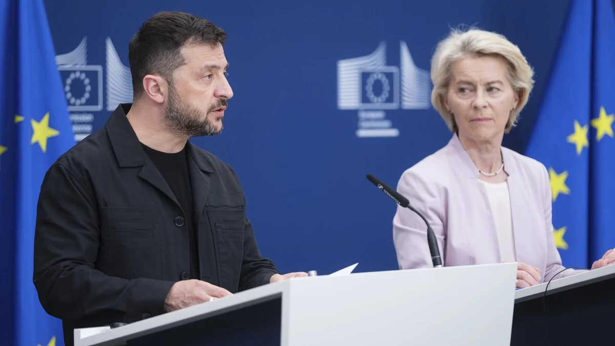 Bruselas y Kiev afrontan tensiones por reformas fiscales y ayuda militar