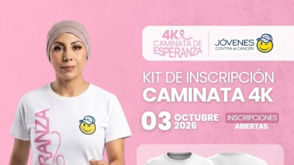 Voluntarios y familias preparándose para la carrera solidaria en el Parque Itchimbía de Quito
