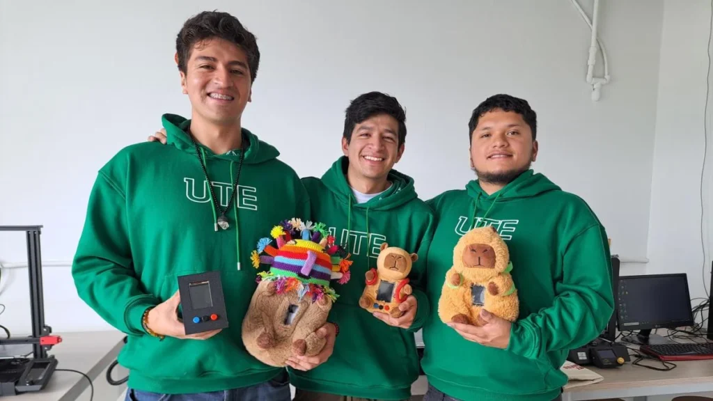 Capibot, robot de peluche capibara para niños con autismo