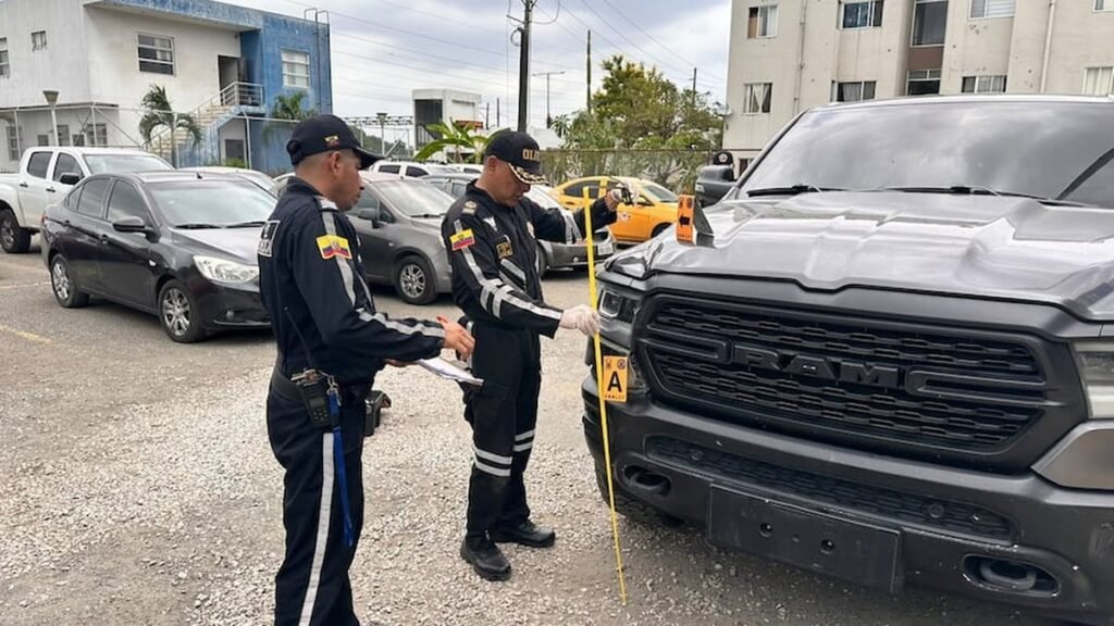 Complejo judicial y diligencias del caso Mónica Martinich en Samborondón