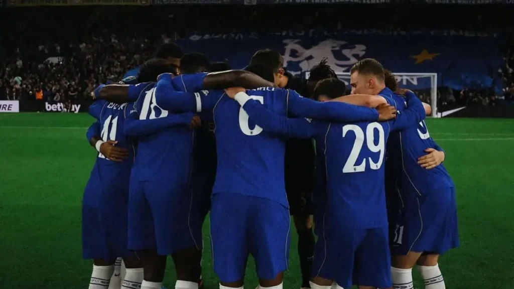Escudo del Chelsea FC, ahora bajo control total de Clearlake Capital