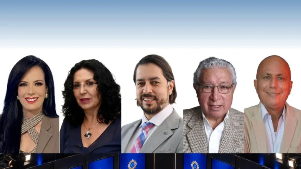 Integrantes del Comité Nacional de Debates Electorales designados por el CNE