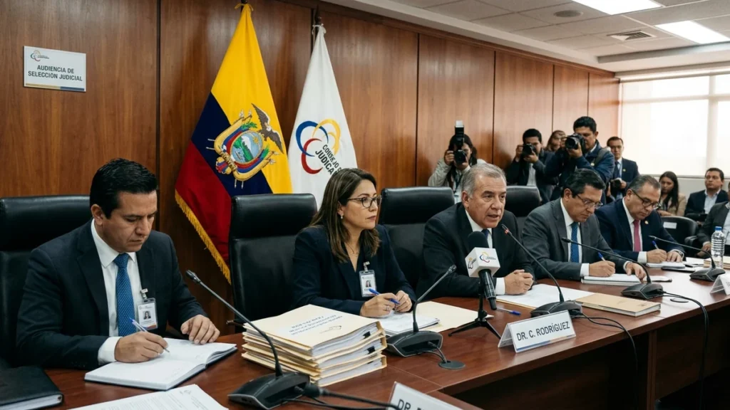 Audiencia pública de selección en el concurso para Fiscal General del Estado