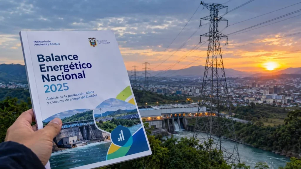 Infraestructura de transmisión eléctrica y consumo eléctrico por habitante en Ecuador
