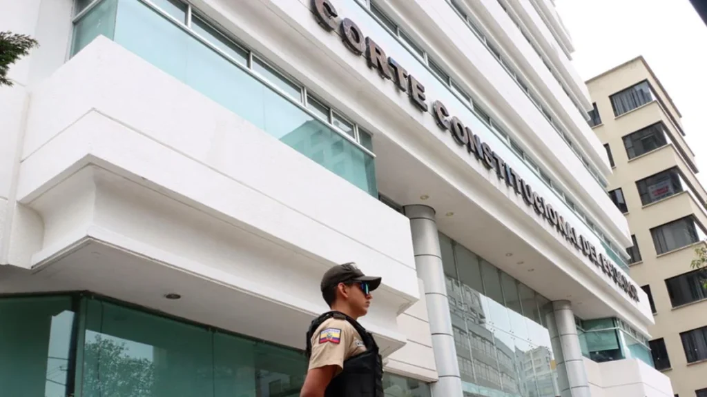 Edificio de la Corte Constitucional del Ecuador en Quito