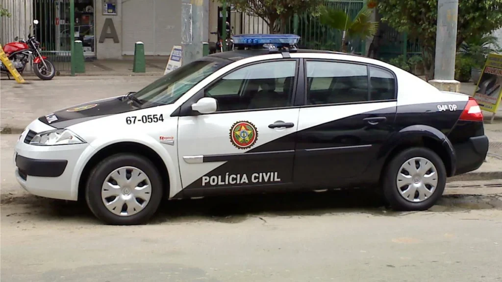 Vehículo de la Policía Civil de Brasil utilizado en labores de investigación