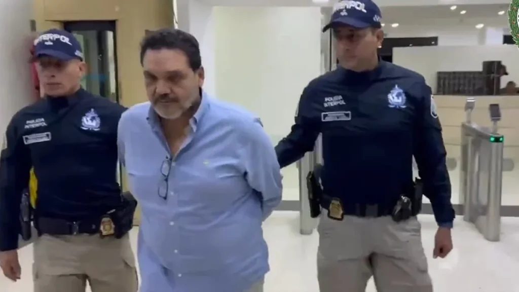 Edificio judicial del trámite de difusión roja contra alias Turco