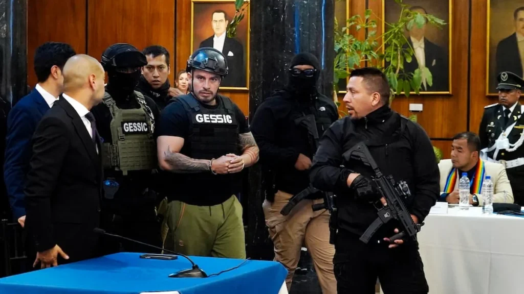 Daniel Salcedo procesado por la justicia en audiencia telemática
