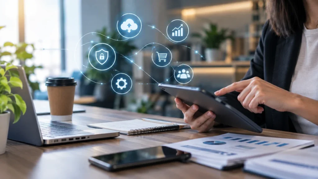 Empresa ecuatoriana trabajando en su transformación digital