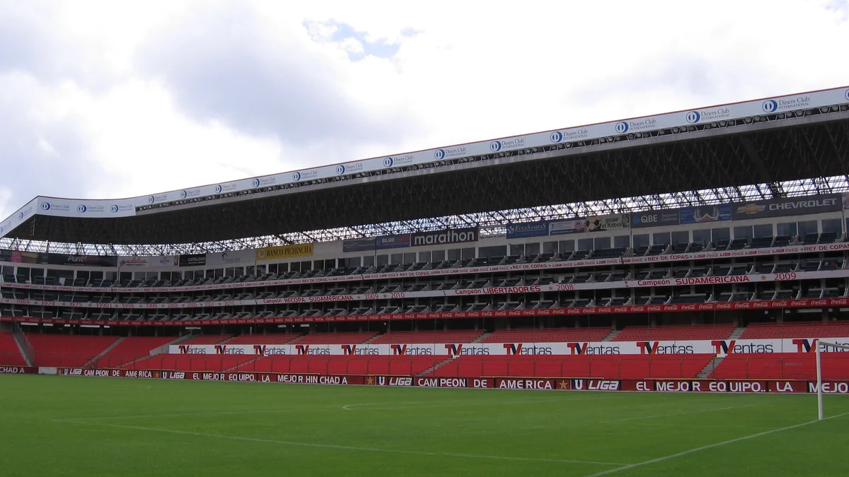 Estadio de fútbol en Quito sede de partidos decisivos de la LigaPro