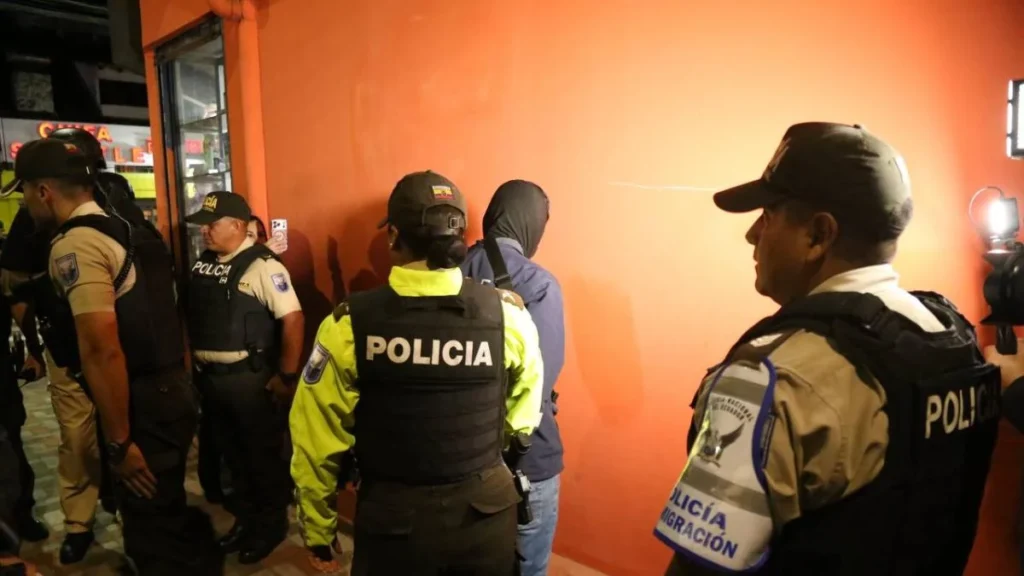 Operativo militar y policial en Quito durante estado de excepción
