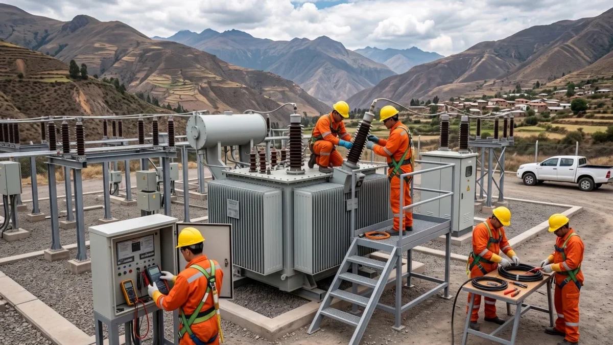 Torres de transmisión e inversión privada en energía eléctrica