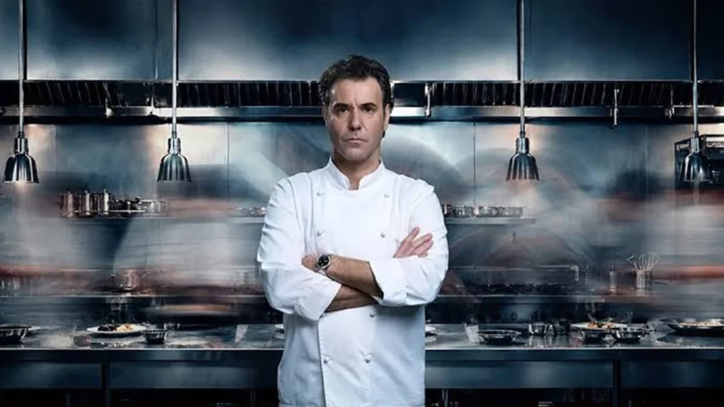 El chef catalán Ferran Adrià durante la presentación oficial de la serie Génesis