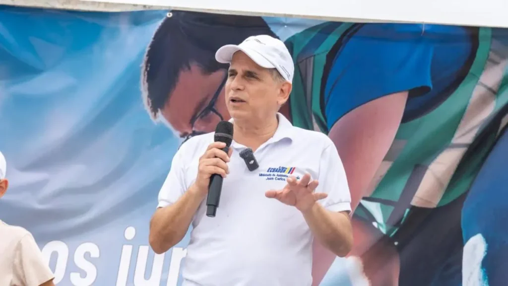 El ministro Juan Carlos Blum analiza el impacto del estiaje en Ecuador