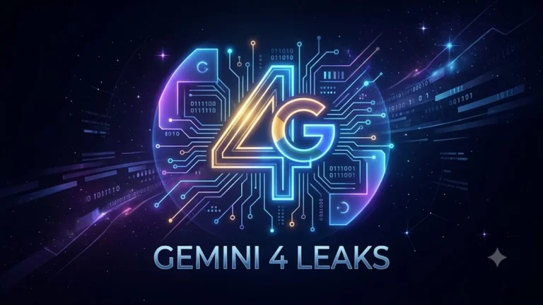 Ilustración digital sobre inteligencia artificial con logotipo de Google Gemini en tonos azules y púrpuras
