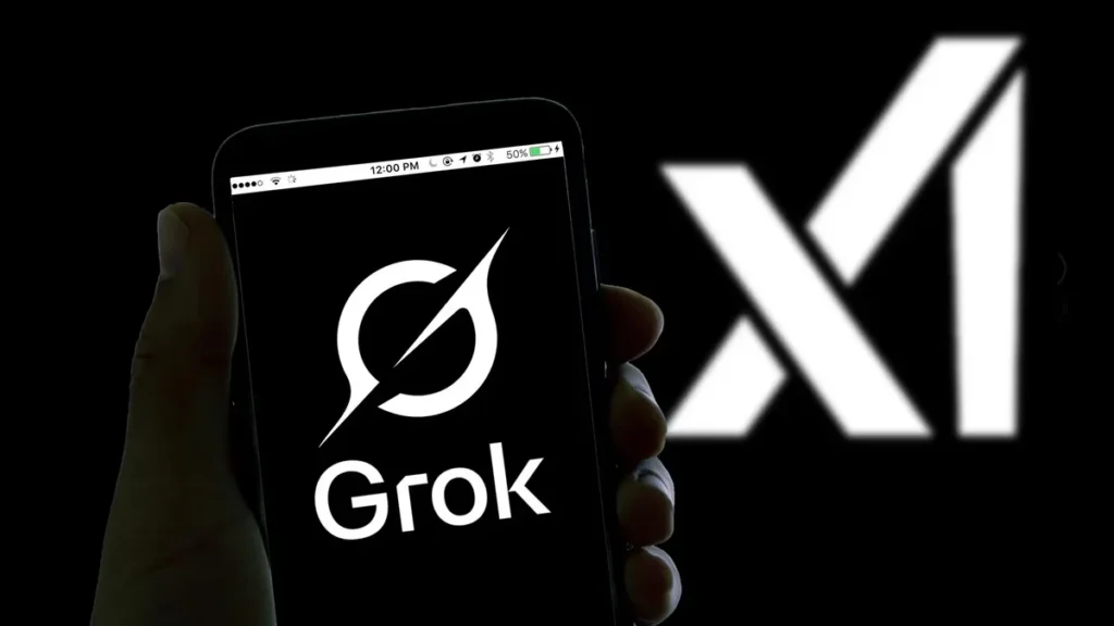 Interfaz de inteligencia artificial de grok voice transcribe