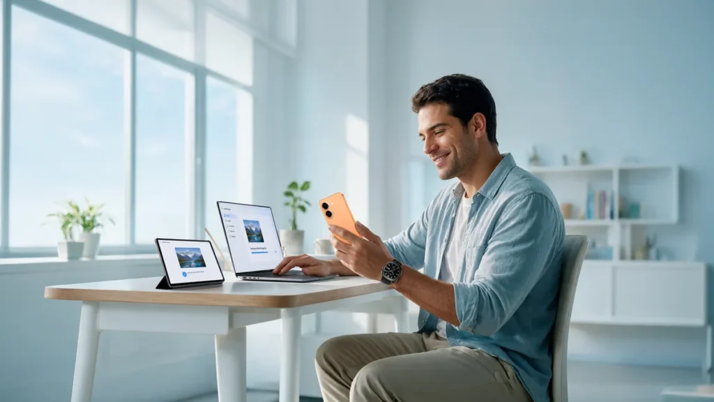 Plataforma HONOR Connect para sincronización de dispositivos