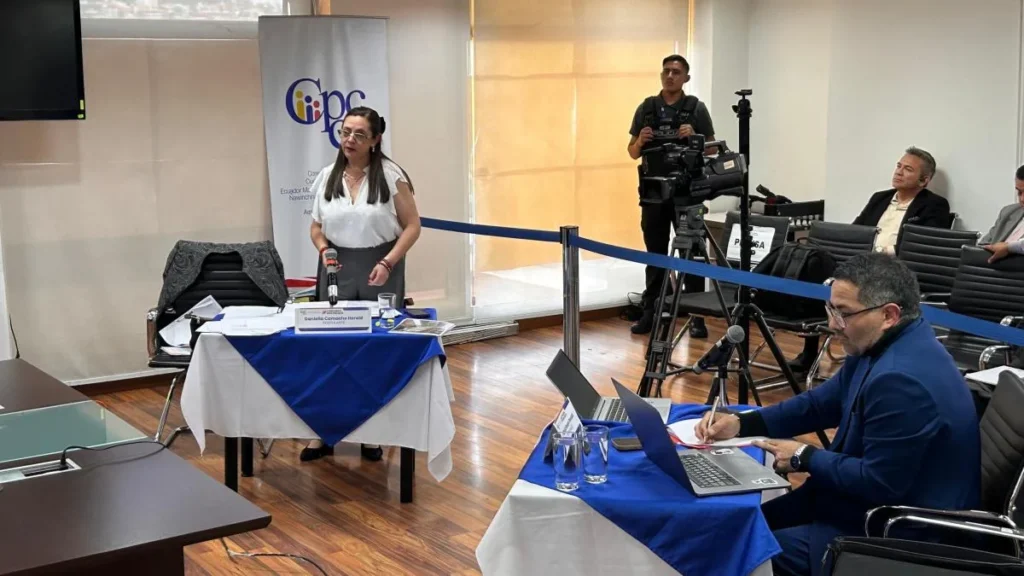 Audiencia de impugnación al concurso para Fiscal General del Ecuador