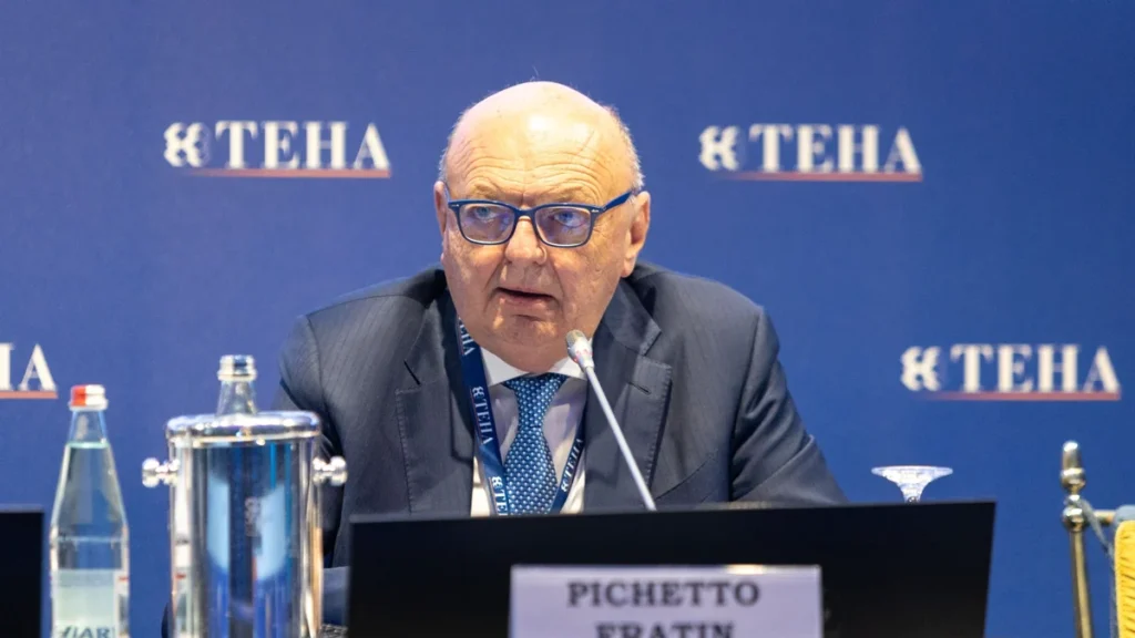 Gilberto Pichetto Fratin, ministro de Medio Ambiente y Seguridad Energética de Italia