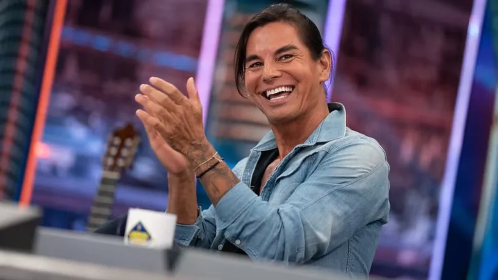 Julio Iglesias Jr. durante su entrevista en El Hormiguero