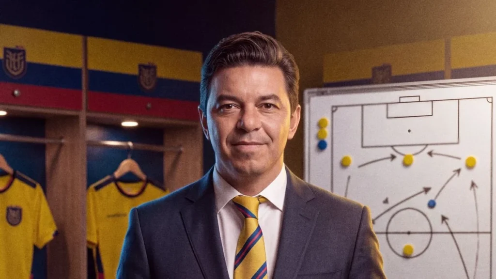 Marcelo Gallardo dirigirá su primer partido con la selección de Ecuador