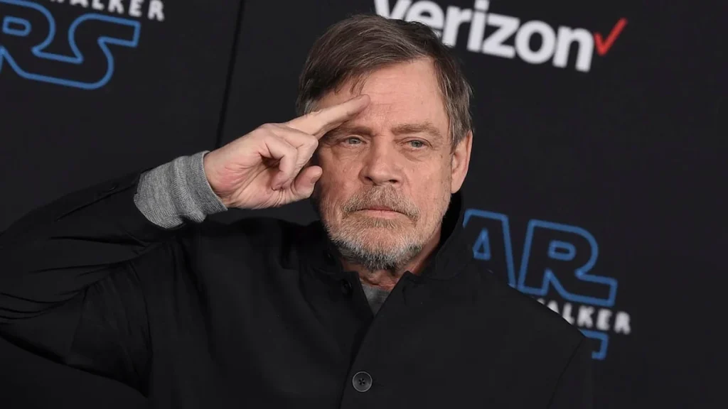 El actor estadounidense Mark Hamill durante un homenaje a su trayectoria artística