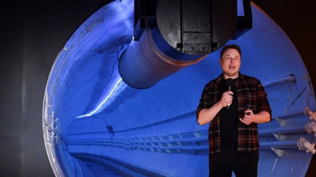 Túnel subterráneo de The Boring Company