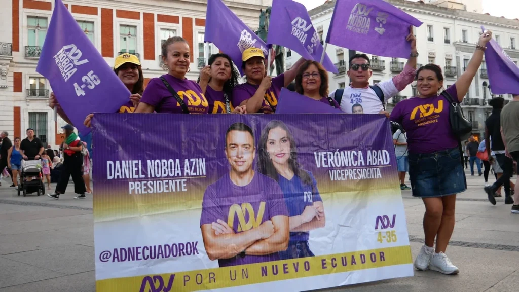 Presidente Daniel Noboa habla sobre su participación en la campaña de ADN