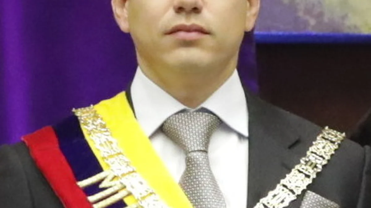Presidente Daniel Noboa durante una actividad oficial en Ecuador