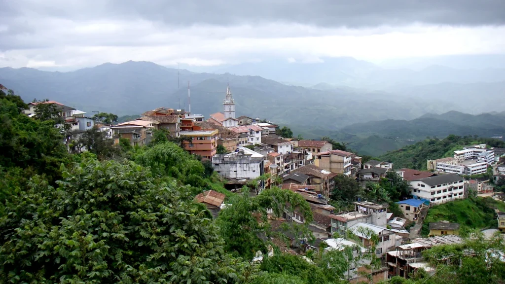 Zaruma, ciudad minera de la provincia de El Oro, Ecuador