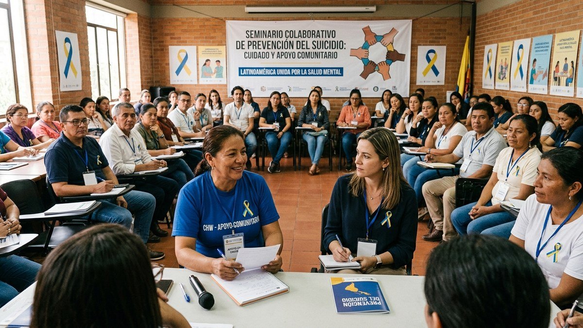Iniciativa regional de la OPS avanza en la prevención del suicidio en las Américas