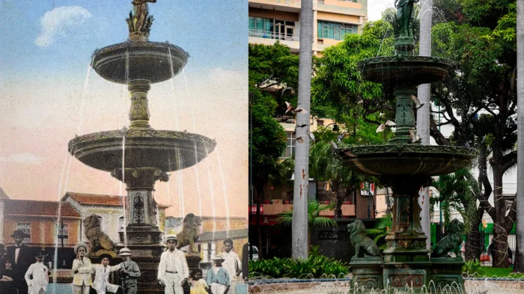 Monumento a los Proceres de la Independencia en el Parque Centenario de Guayaquil