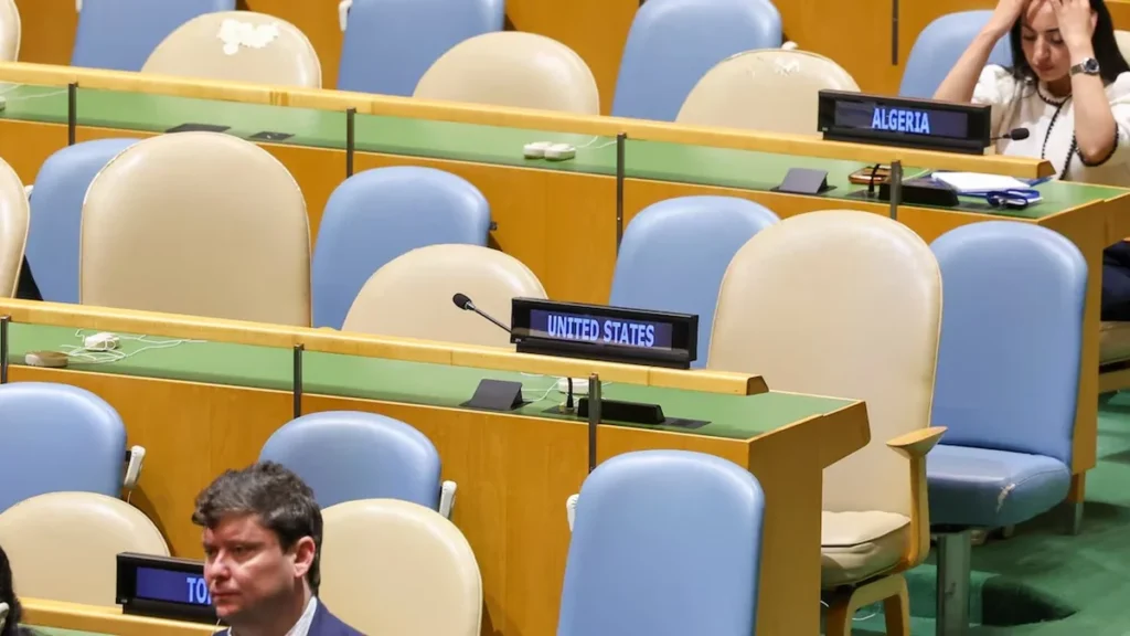 Masoud Pezeshkian interviene ante la Asamblea General de la ONU